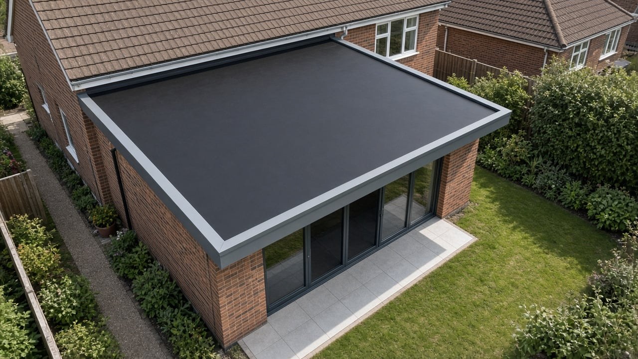 Flat Roof Systems (EPDM, GRP Fibreglass, Felt)