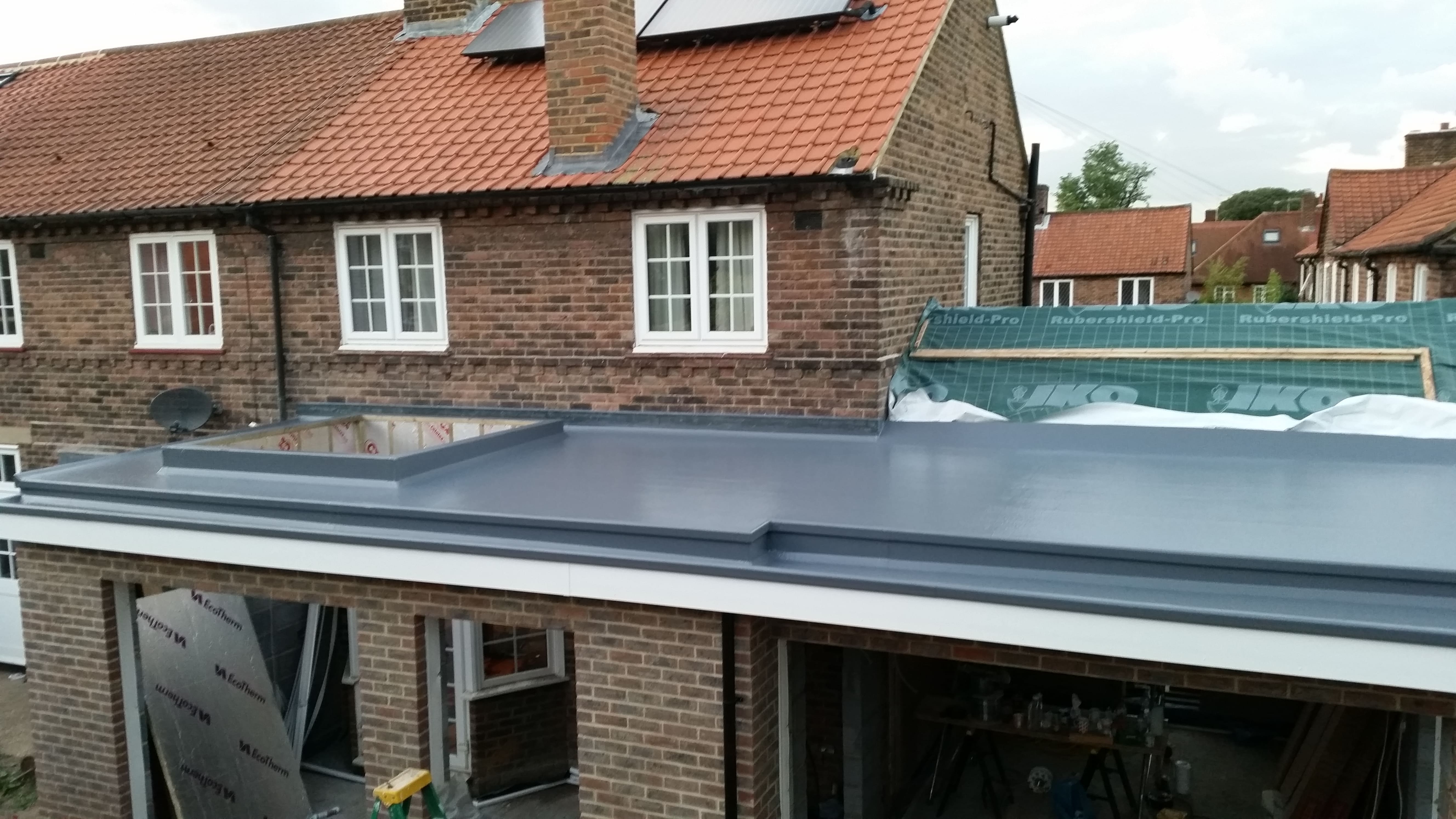Flat Roof Systems (EPDM, GRP Fibreglass, Felt) – example 4