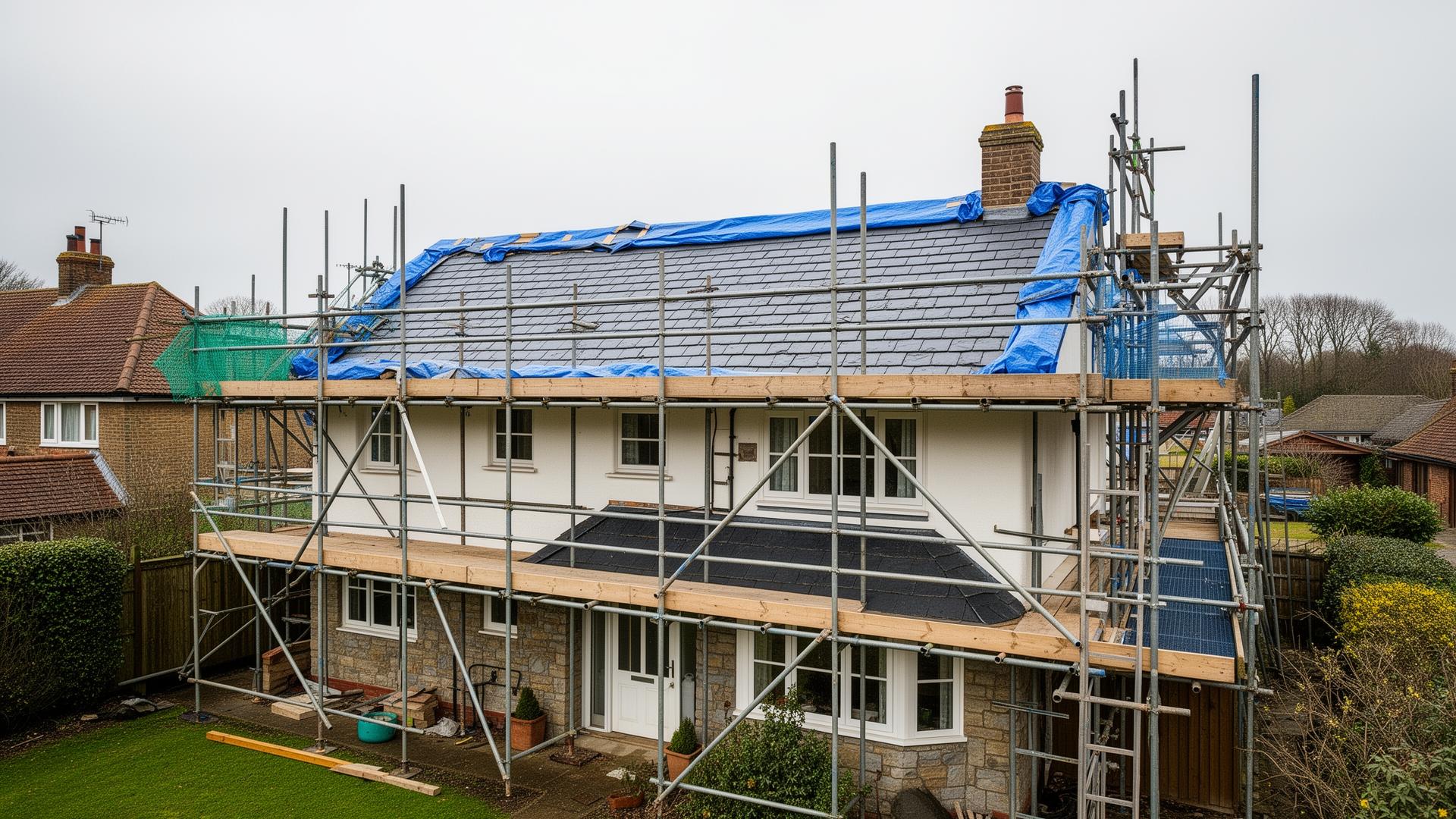 Roofing and building work by Apex across Nottingham & South Yorkshire